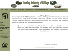 Tablet Screenshot of billingsha.org